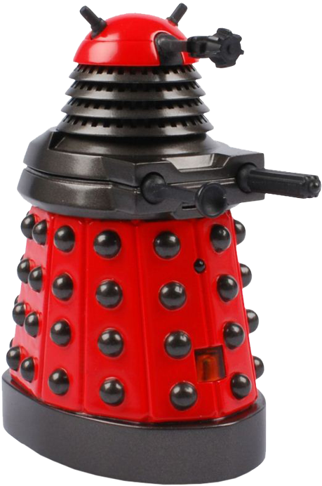 Desktop Patrol Dalek - Doctor Who - Desktop Patrol Red Dalek (458x700), Png Download