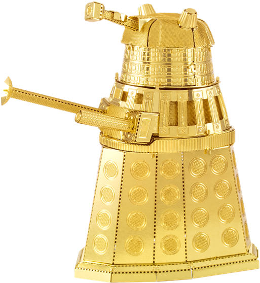 Metal Earth Doctor Who Dalek - Metal Earth - 3d Metal Model Kit - Doctor (561x600), Png Download
