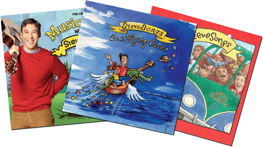 Shop New Merchandise - Stevesongs / Music Time With Stevesongs - Volume One (890x500), Png Download