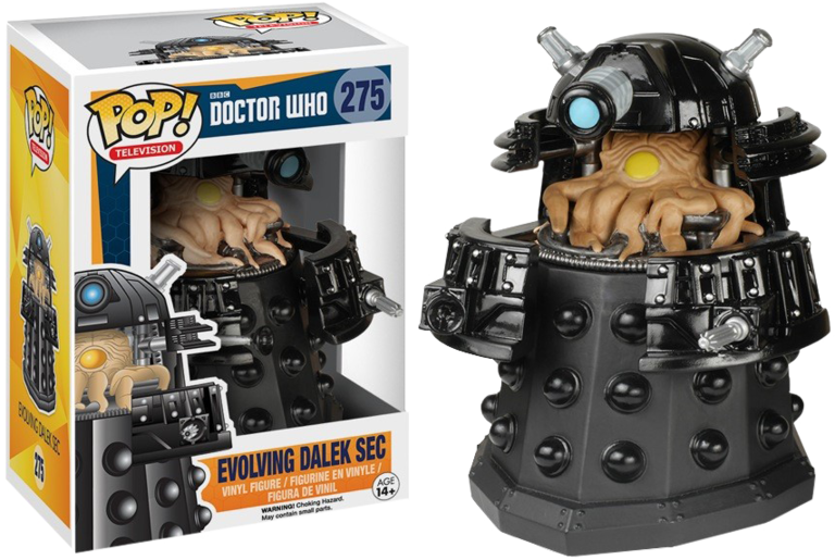 Evolving Dalek Sec Pop Vinyl Figure - Doctor Who - Dalek Sec (evolving) Pop! Vinyl Figure (768x515), Png Download