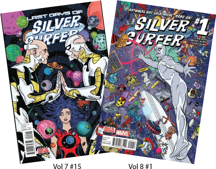 February Competition Banner - Silver Surfer Vol. 4: Citizen Of Earth (1250x625), Png Download