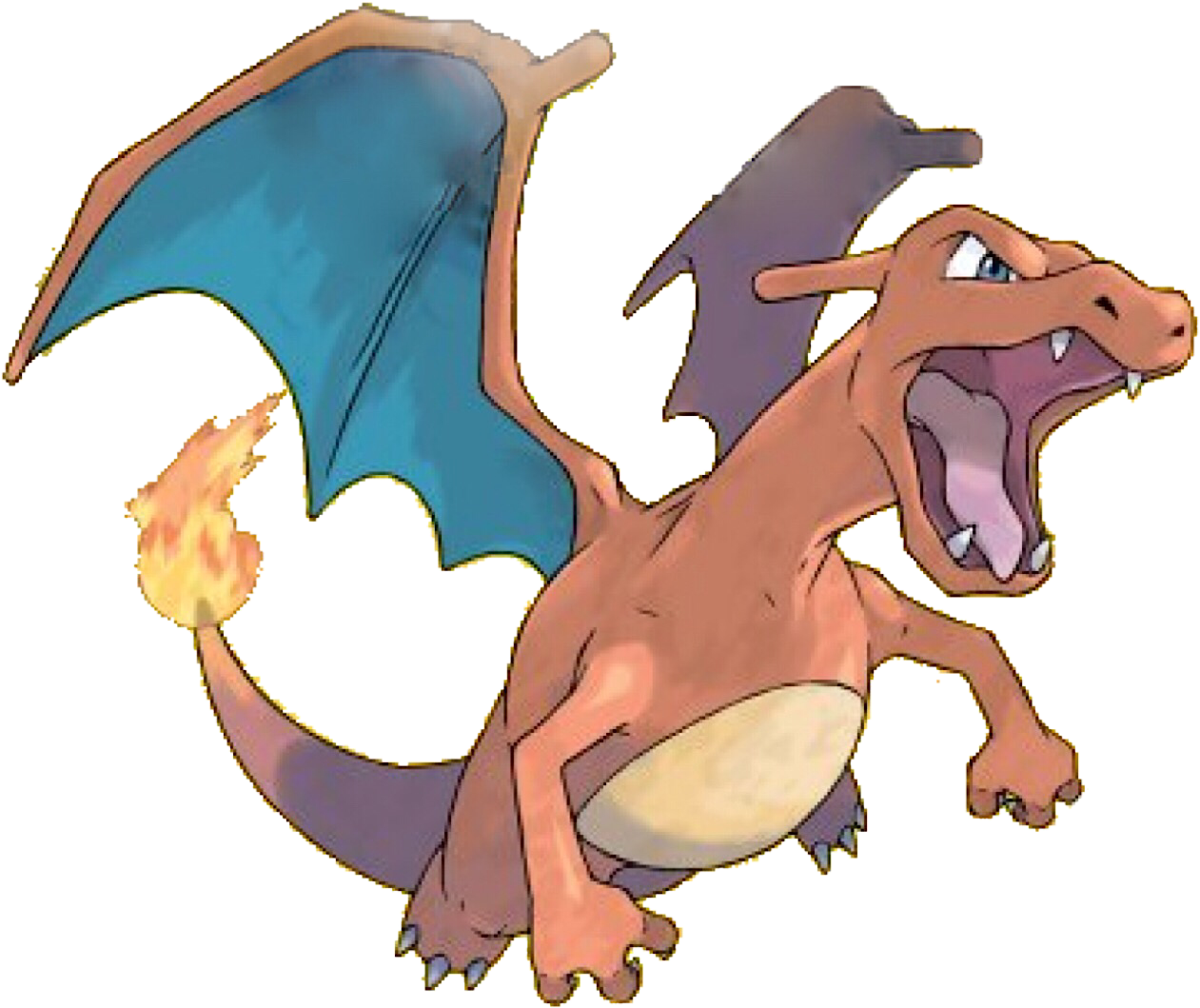 Friend Up Against Brock - Charizard Fire Red Png (378x328), Png Download