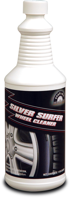 Silver Surfer Wheel Cleaner Quart - Caffeine (235x659), Png Download