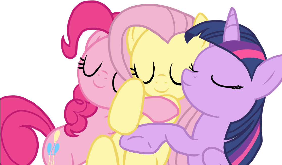 Cyberzerop, Female, Fluttershy, Mare, Pinkie Pie, Pony, - My Little Pony Fluttershy Sleep (1115x737), Png Download