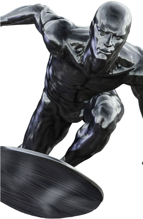 Windows Phone 7 Wallpapers Transparent - Silver Surfer Movie Png (480x800), Png Download