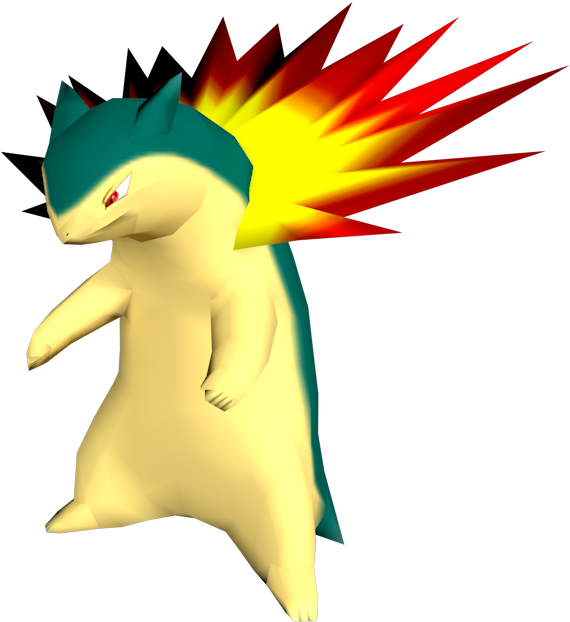 Download Zip Archive - Pokemon Colosseum Typhlosion (750x650), Png Download