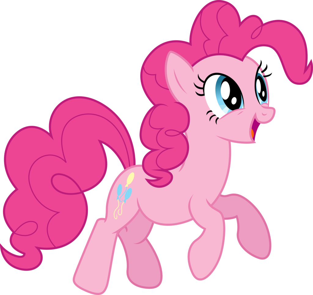 Pinkie Pie Png Image Transparent - Pinkie Pie Mlp Happy (1024x966), Png Download
