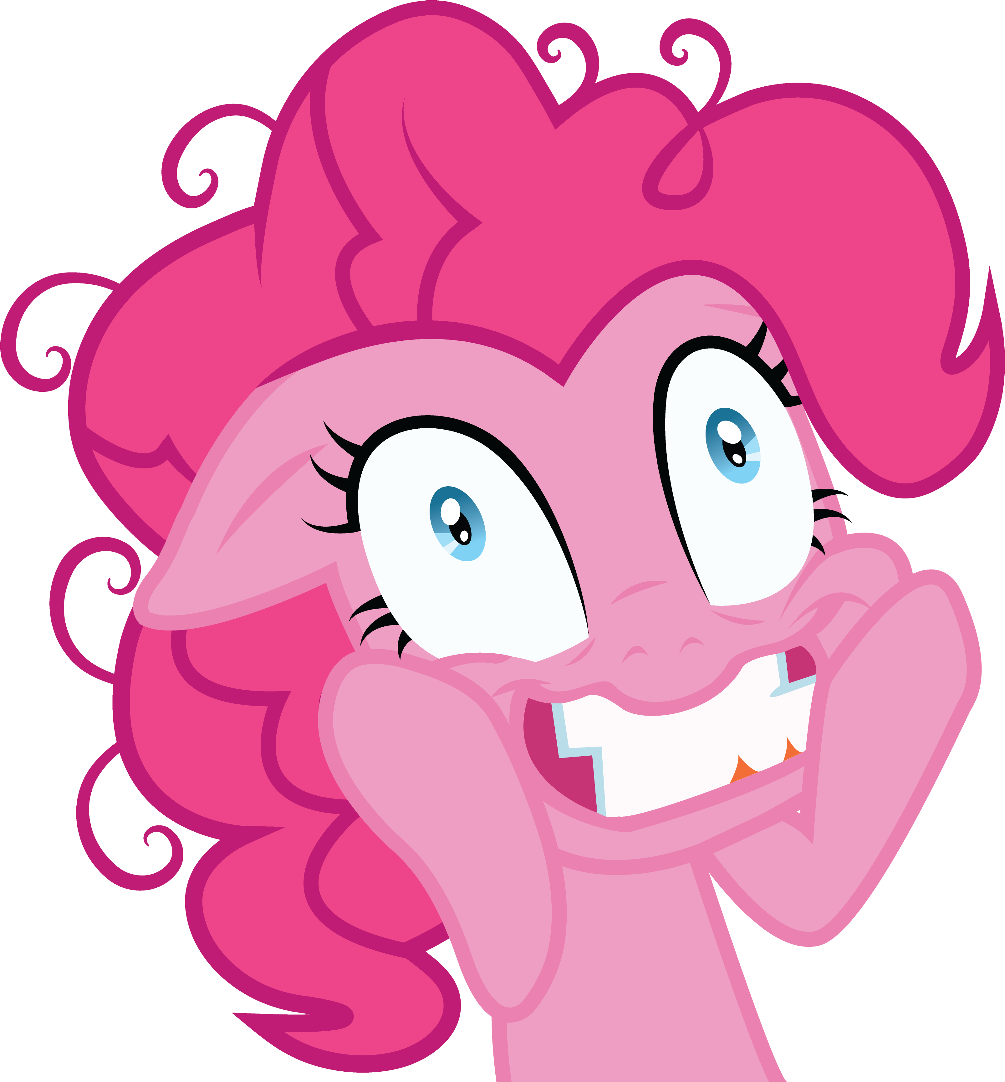 Crazy Pinkie Pie Png Clip Freeuse - Crazy Pinkie Pie Png (3642x3558), Png Download