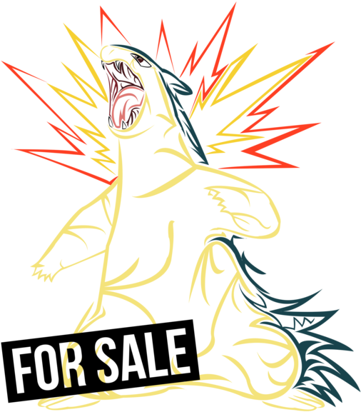 Typhlosion Tribal Lineart By Criticalcreations - Typhlosion Tribal (600x600), Png Download