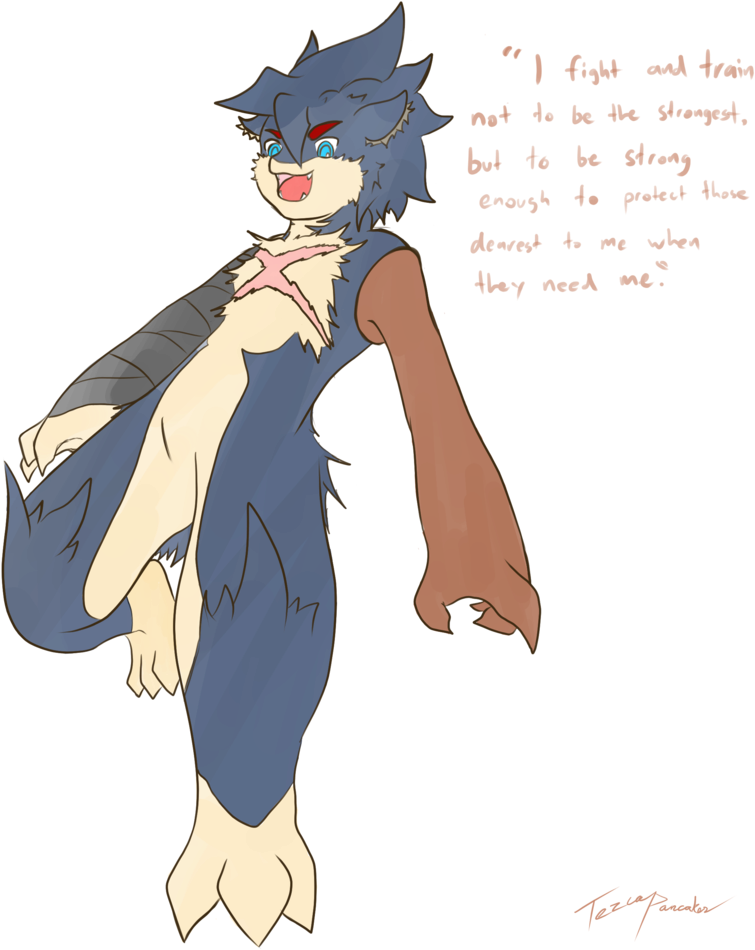 Ryos Coal Truth By Tezcapancakes - Cartoon (774x1032), Png Download