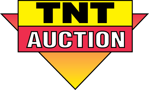 Tnt Logo 3 Color - Tnt Auction (500x304), Png Download