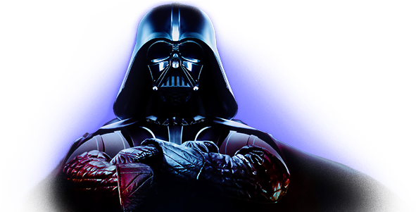 Landing Page Star Wars - Star Wars Darth Vader Png (600x300), Png Download