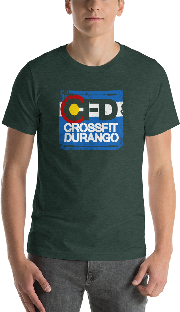 Crossfit Durango Colorado Flag - Vans Camisetas (1000x1000), Png Download