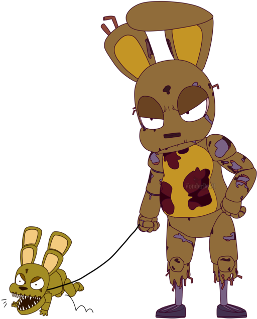 Do You Still Draw Springtrap By Vonderdevil On Deviantart - Drawing (800x800), Png Download