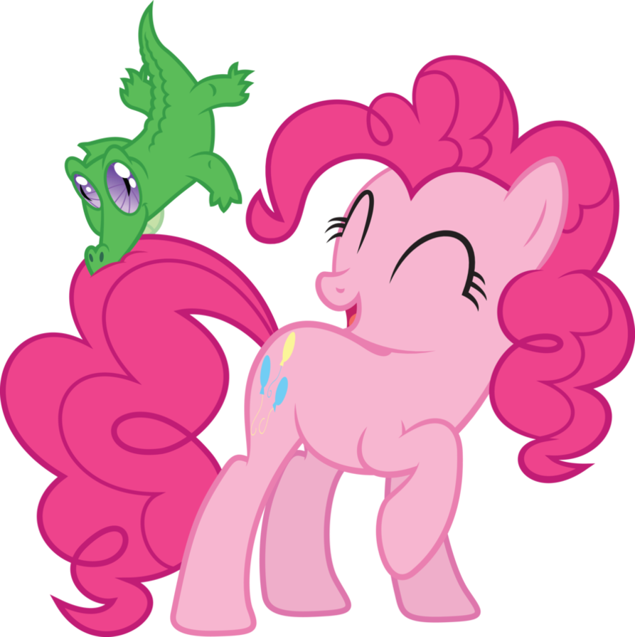 Oh Wow, You All Proved A Bunch Of People Wrong On This - My Little Pony Pinkie Pie And Gummy (893x895), Png Download