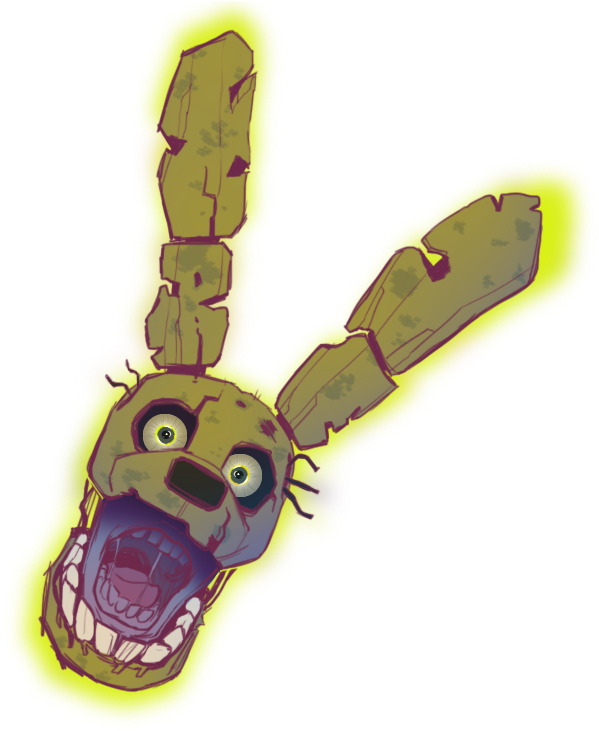 Five Nights At Freddy's 3 Garry's Mod Yellow - Five Nights At Freddy's (800x800), Png Download