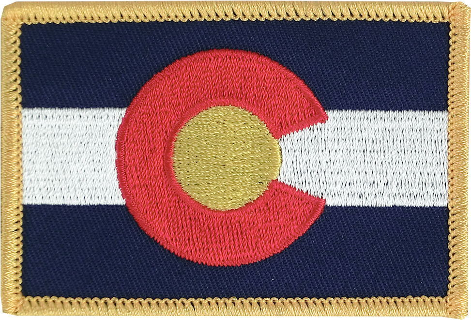 Colorado - Flag Patch - United Nations Flag Patch (1500x1000), Png Download