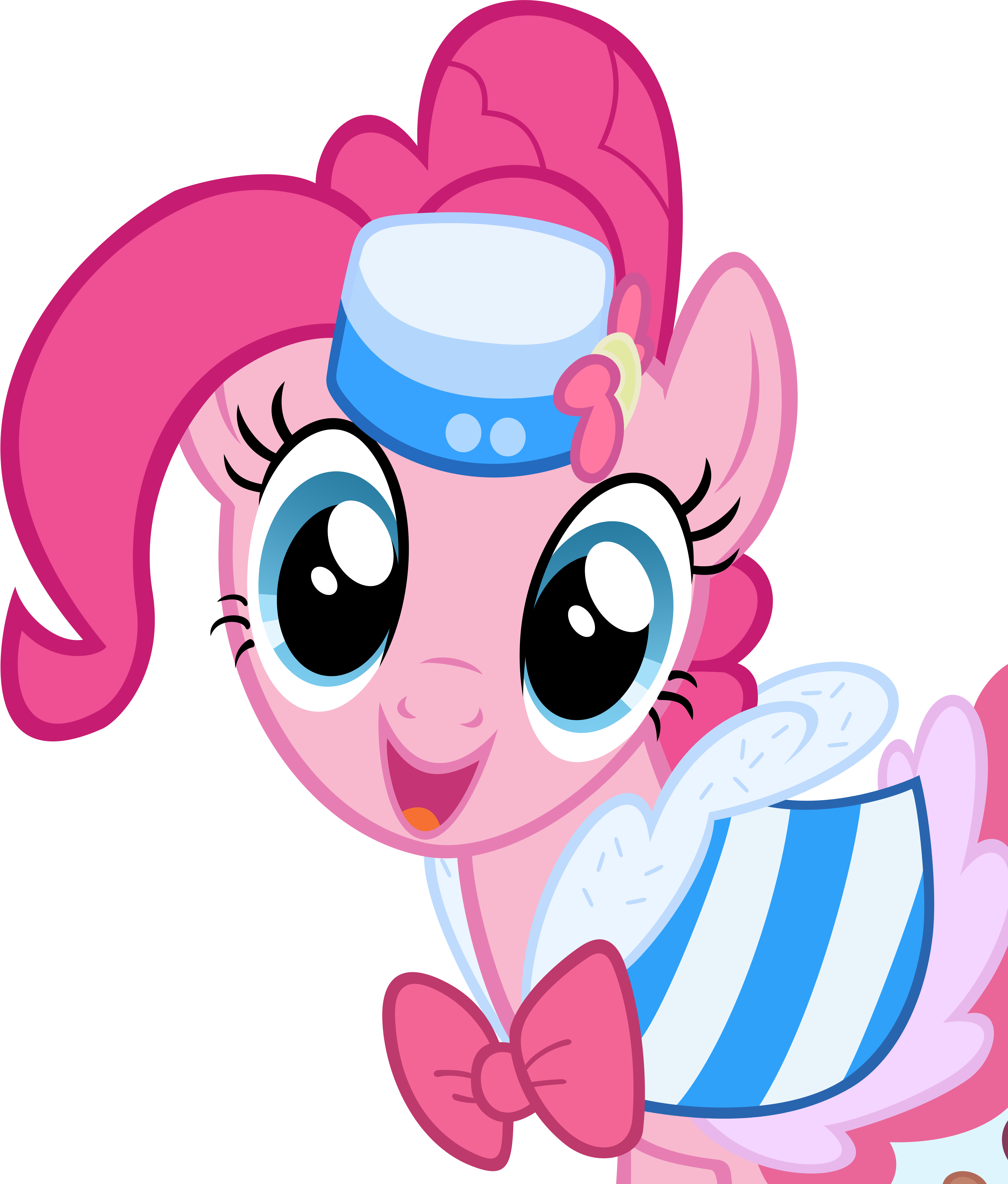 Pinkie Pie Looking Nice - My Little Pony Friendship (5000x5871), Png Download