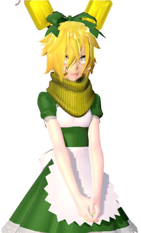 Springtrap Maid~ [dl Model] By Charlottecupcake - Five Nights At Freddy's (1064x751), Png Download