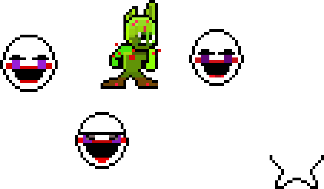 Springtrap - Smiley (1250x720), Png Download