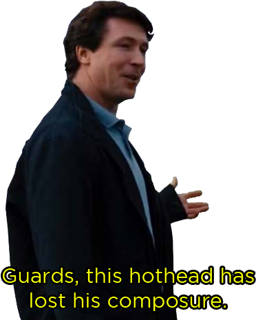 View Samegoogleiqdbsaucenao 1459371883566 , - Someone Get This Hothead Outta Here (424x480), Png Download