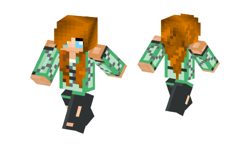 Red Hair (500x300), Png Download