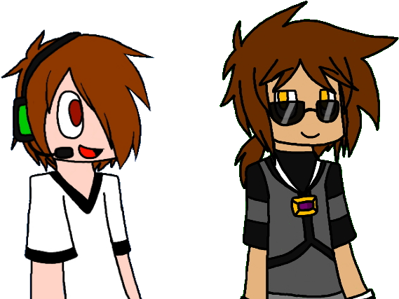 Anime Boy Clipart Minecraft - Skydoesminecraft Art (800x480), Png Download