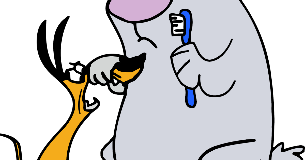 2 Dogs Cartoon (1200x630), Png Download