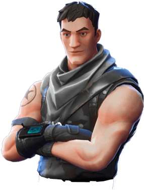 Highrise Assault Trooper Fortnite (467x405), Png Download