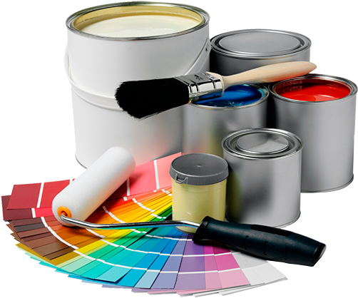 Pintores Blumenau - Building Paint Png (585x417), Png Download
