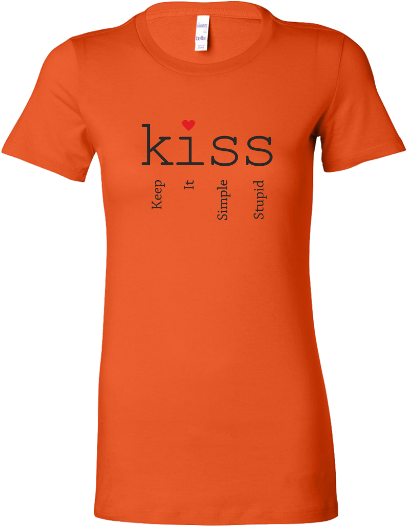 Womens Shirt Kiss T-shirt Buy Now - Life Is Good (1024x1024), Png Download