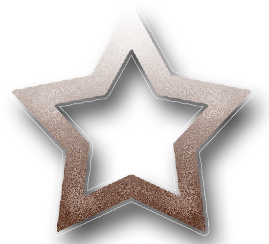Moldura Estrela Png - Emblem (550x500), Png Download