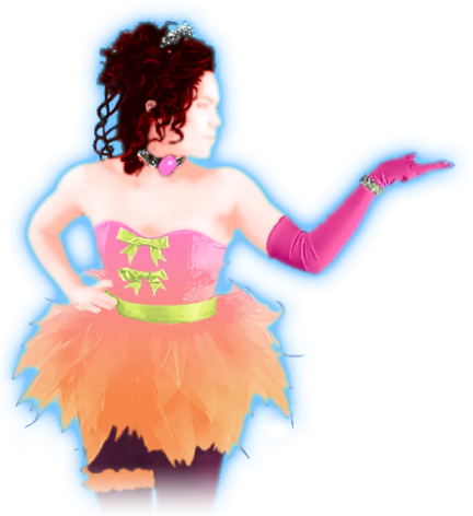 Primadonna Coach 1 Big - Just Dance Png Girls (500x500), Png Download