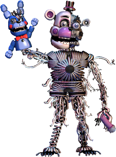 Ennard Except Funtime Freddy - Funtime Freddy Png (410x547), Png Download