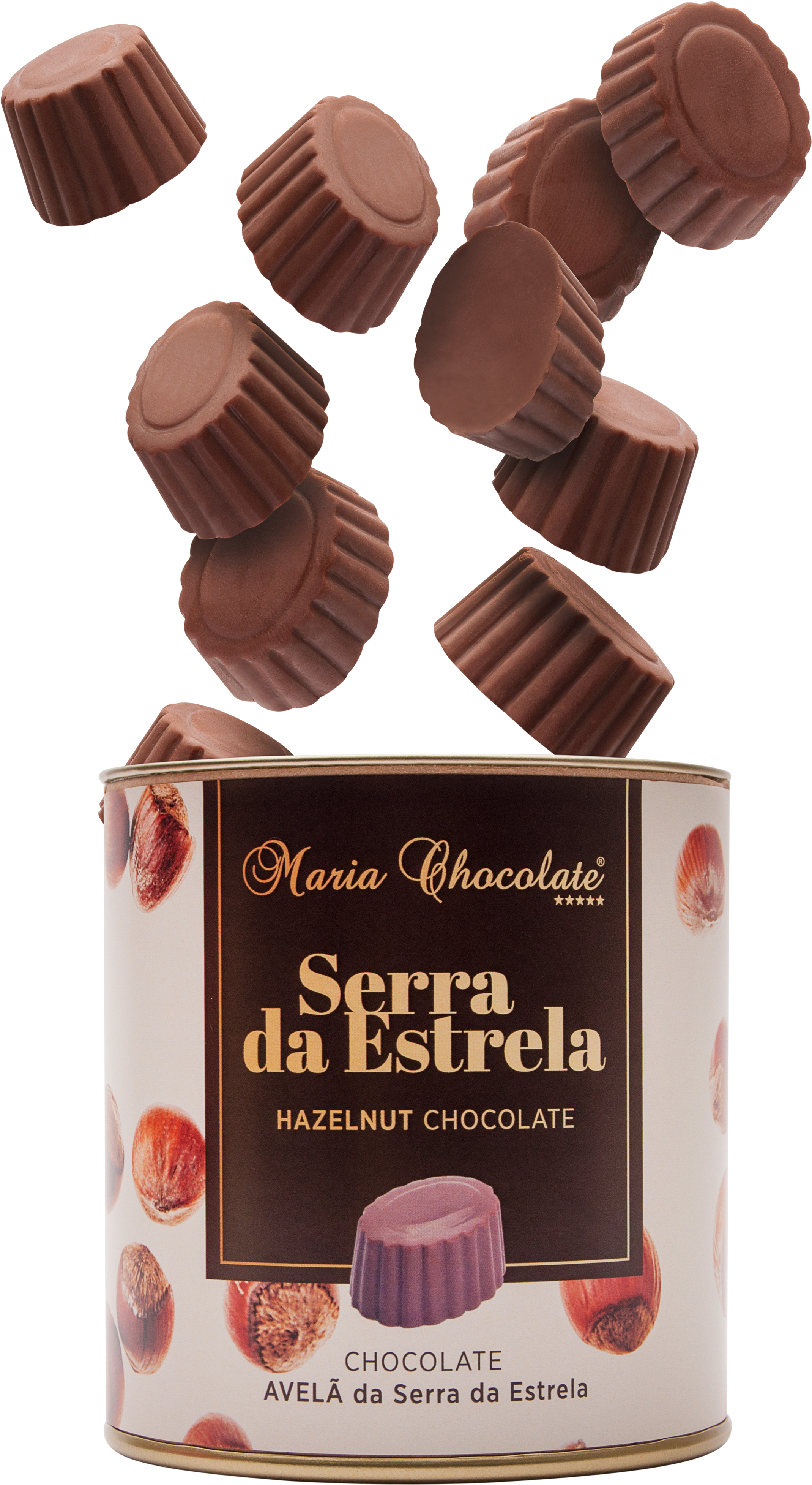 Chocolate With Hazelnuts From Serra Da Estrela - Chocolate (2848x4289), Png Download