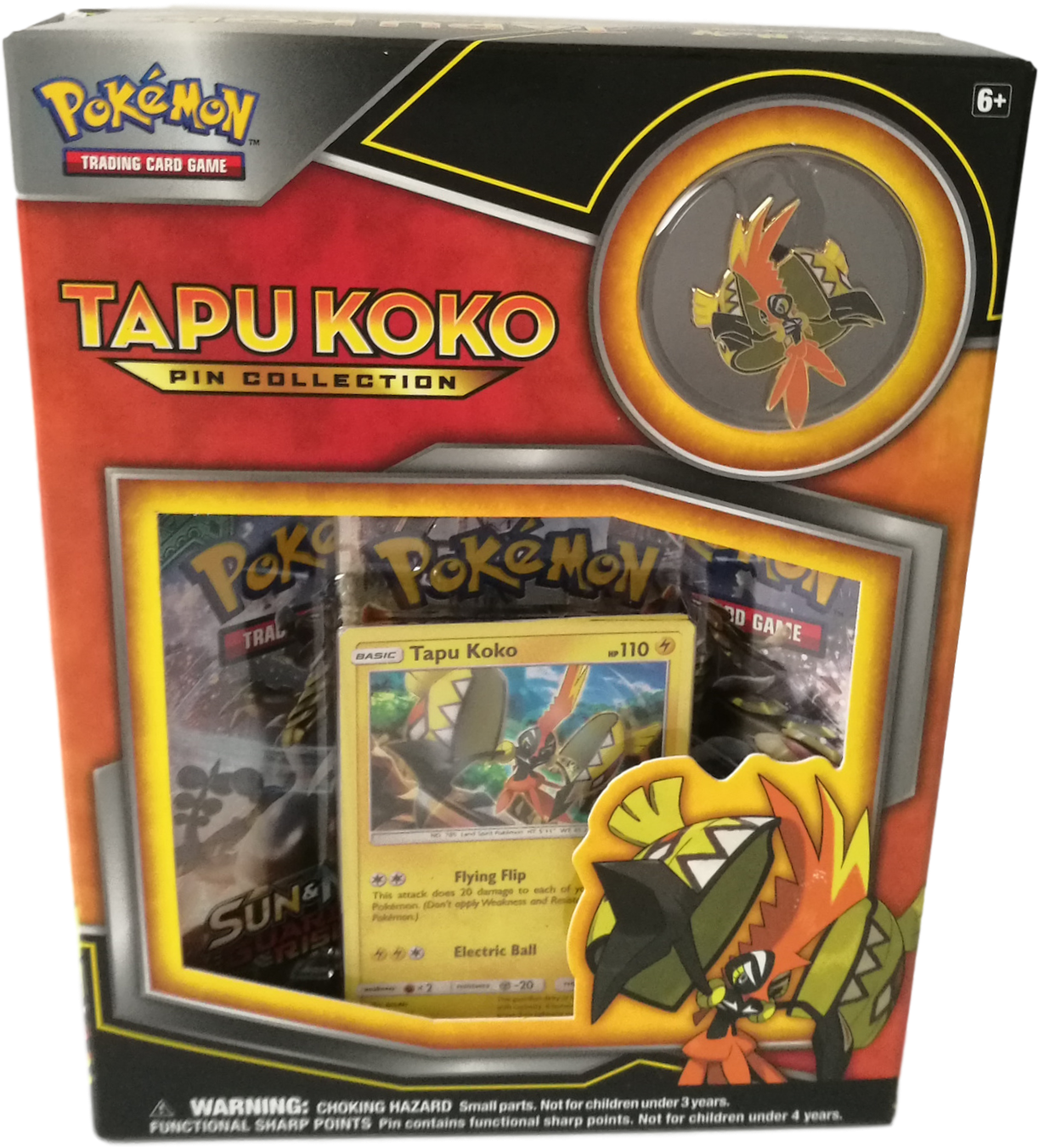 Pokemon Tapu Koko Pin Collection (1519x1683), Png Download