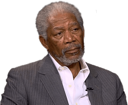 At The Movies - Morgan Freeman (460x345), Png Download