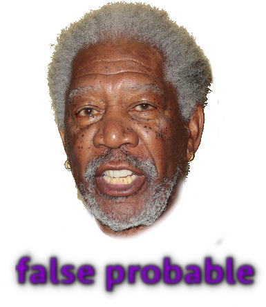 Morgan Freeman Through Wackyhole Grammar Inadvertently - Morgan Freeman Transparent (394x455), Png Download