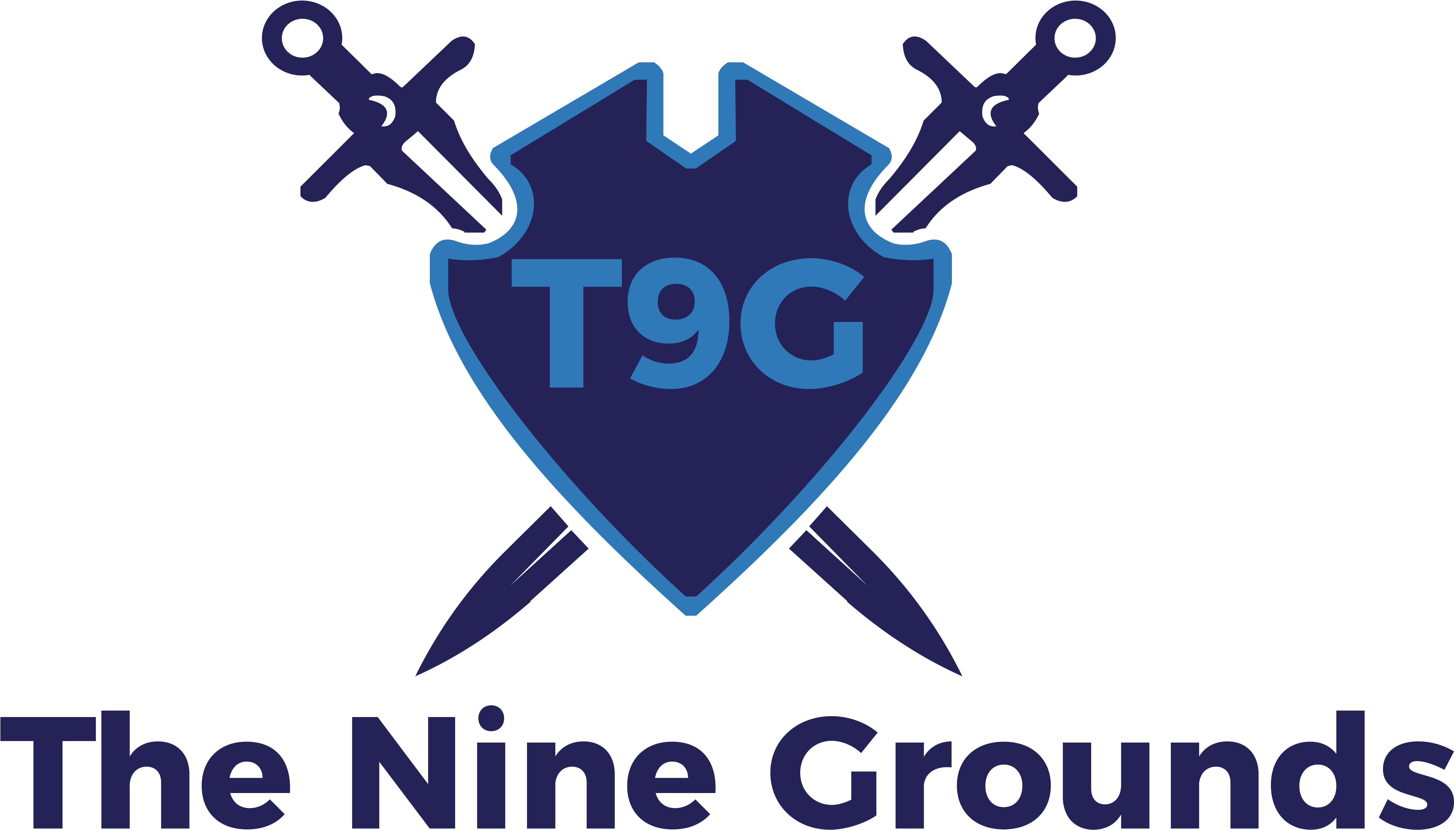 The Nine Grounds Gaming Community - Emblem (5333x3134), Png Download
