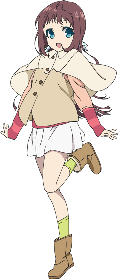 Manaka34 - Imagenes De Nagi No Asukara Manaka (421x984), Png Download