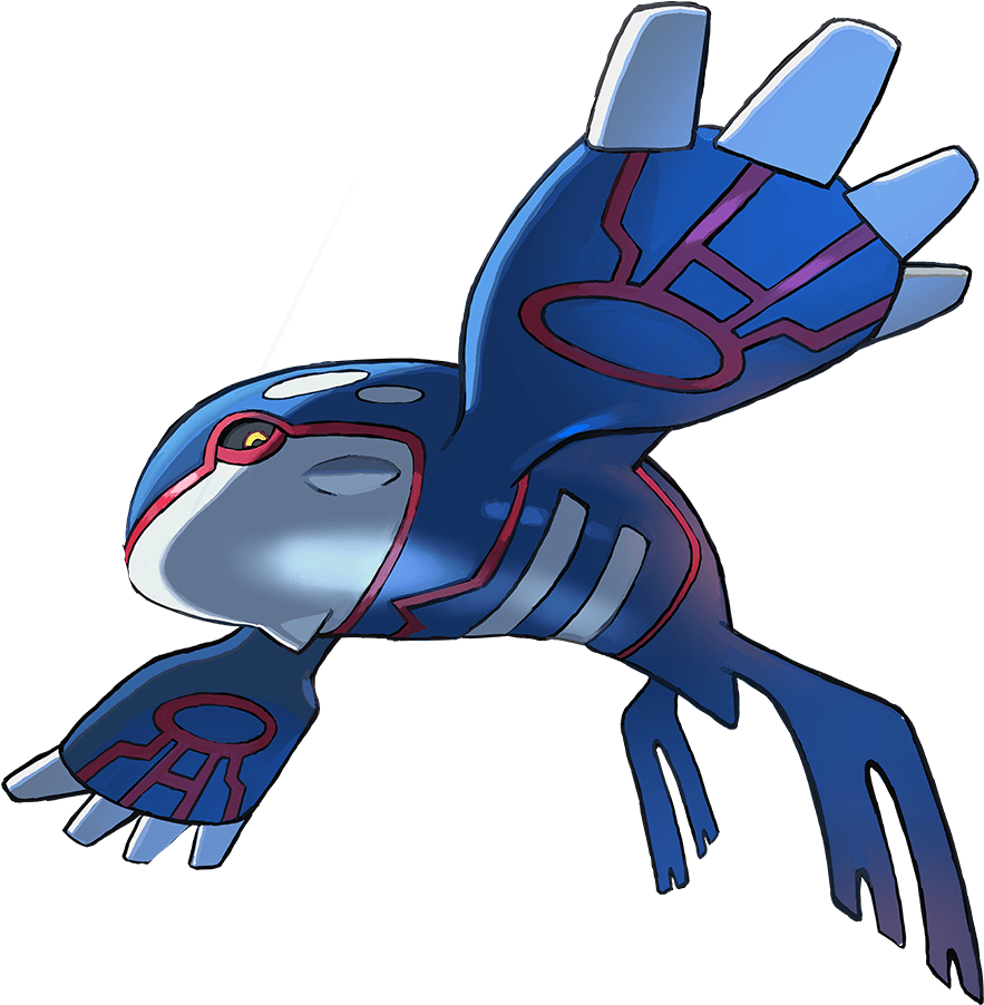 Pokemon Legendarios Kyogre (907x922), Png Download