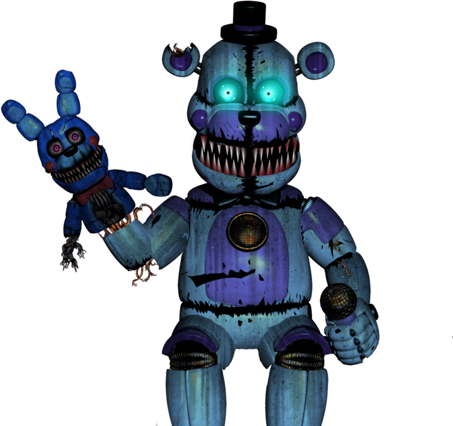 Banner Speed Edit Nightmare Funtime Freddy By Y - Nightmare Funtime Freddy Speed Edit (951x840), Png Download