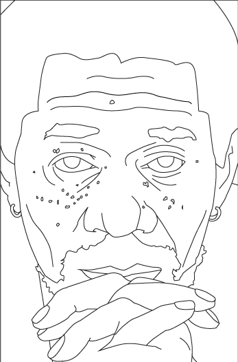 Older Entries - Line Art (347x526), Png Download