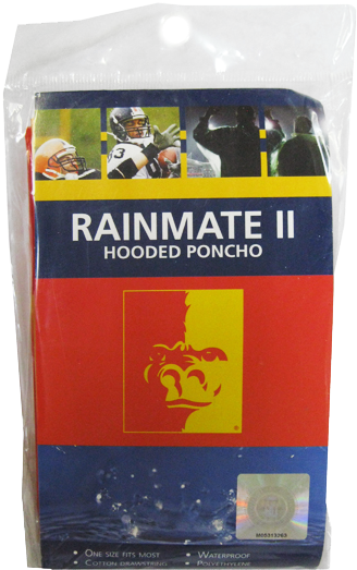 Pitt State Gorillas Rainmate Ii Hooded Poncho - Boston College Eagles Ncaa Rainmate Ii Hooded Poncho (720x540), Png Download