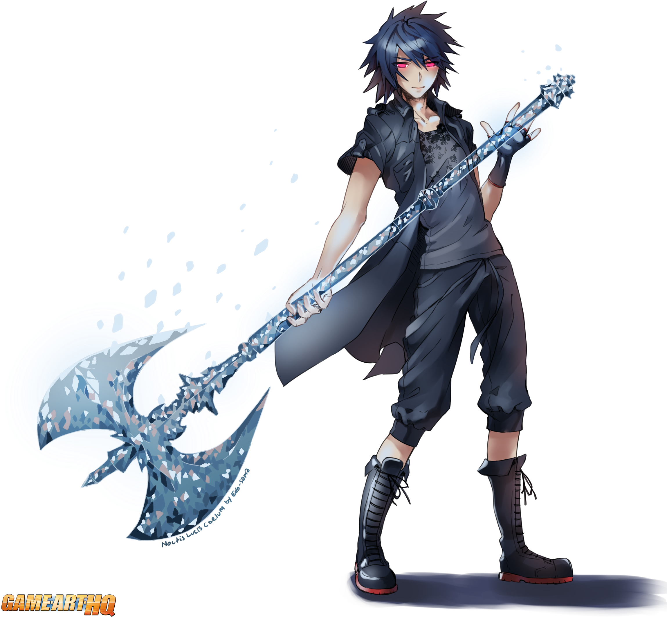 I Must Admit That I Myself Did Not Play Final Fantasy - Noctis Lucis Caelum (2318x2219), Png Download