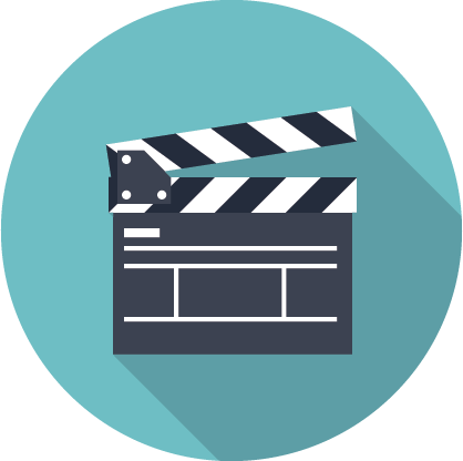 Open House - Film Production Icon Png (418x416), Png Download