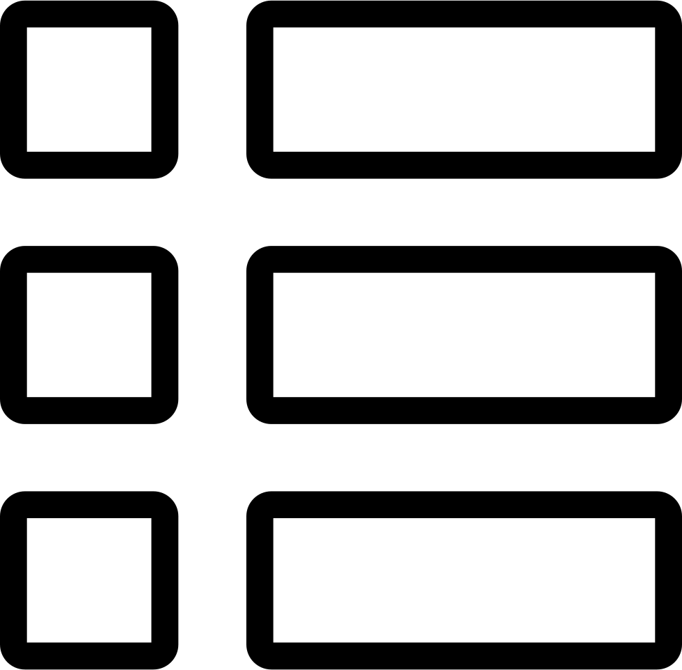 Home Icon List Display Comments - Text (980x962), Png Download