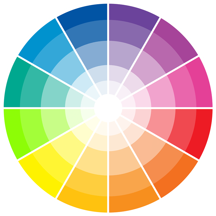 Color Wheels - Color Wheel Vector Png (900x900), Png Download