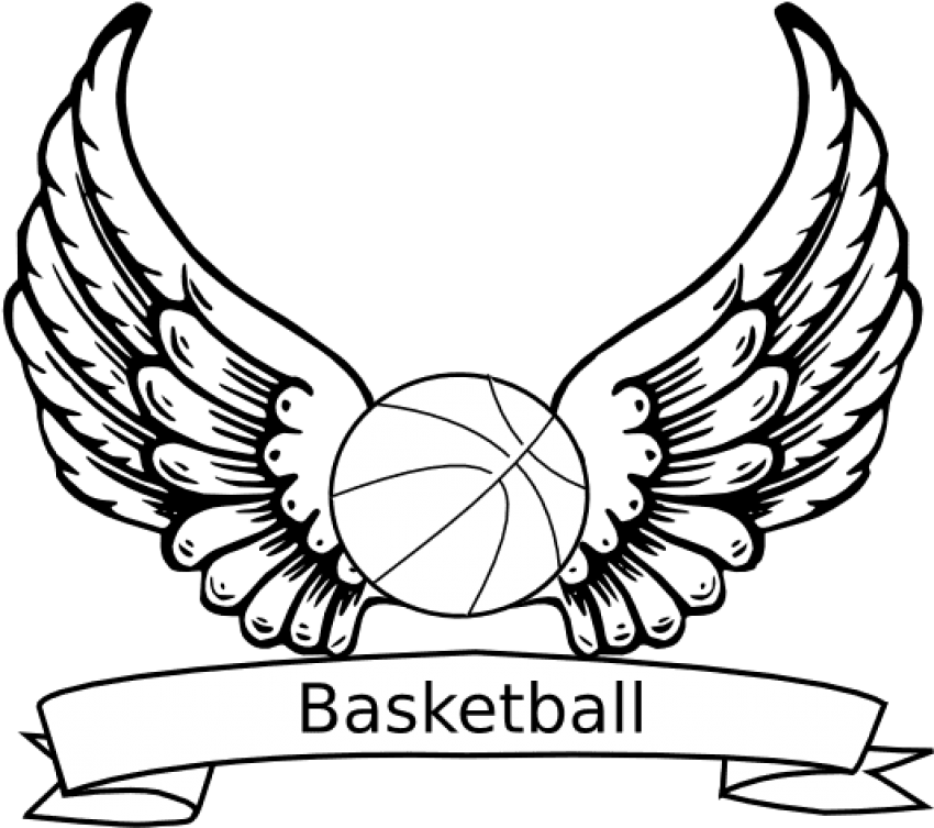 Vector Library Download Coloring Pages To Print Zendoodling - Cool Basketball Coloring Pages (600x538), Png Download