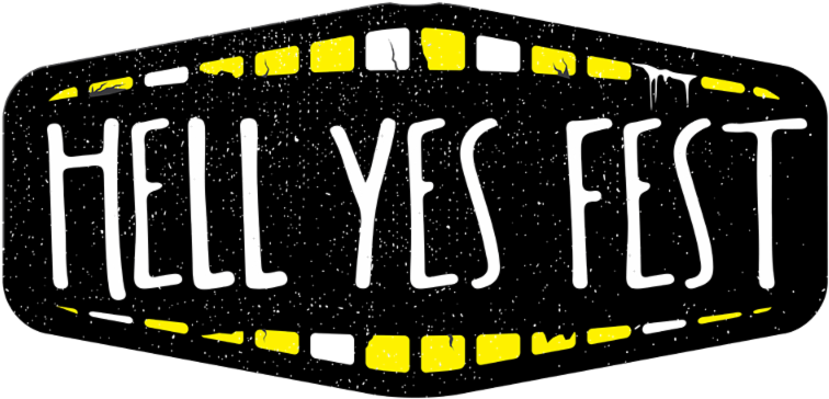 Http - //www - Hellyesfest - Com/blog/venues/ - Hell Yes Fest Logo (800x383), Png Download